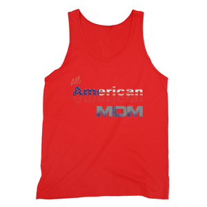 All American Mom Fine Jersey Tank Top