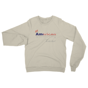 All American Teacher Heavy Blend Crew Neck Sweatshirt