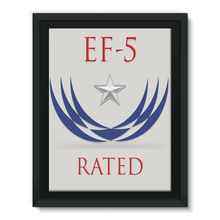 EF-5 Rated Framed Canvas