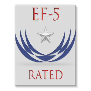 EF-5 Rated Stretched Canvas