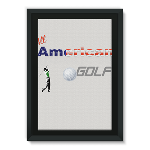 All American Golf Framed Eco-Canvas