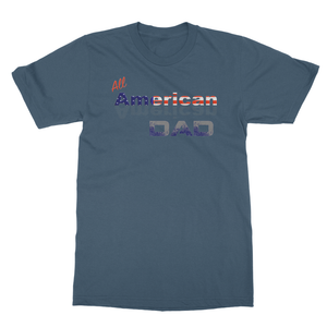 All American Dad Softstyle Ringspun T-Shirt