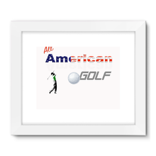 All American Golf Framed Fine Art Print
