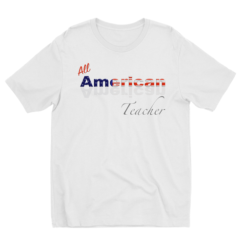 All American Teacher Kids' Sublimation T-Shirt