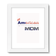 All American Mom Framed Fine Art Print