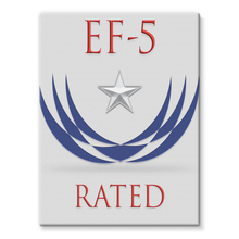 EF-5 Rated Stretched Canvas