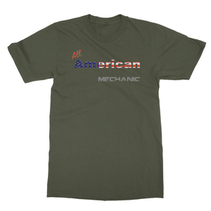 All American Mechanic Softstyle Ringspun T-Shirt