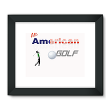 All American Golf Framed Fine Art Print