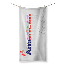 All American Teacher Beach Towel