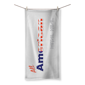 All American Metal Head Beach Towel