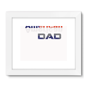 All American Dad Framed Fine Art Print