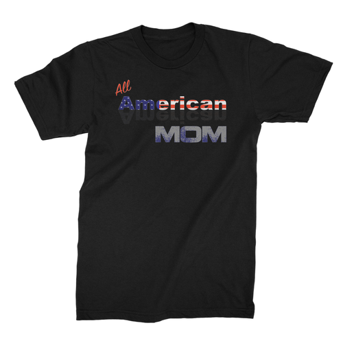 All American Mom Unisex Fine Jersey T-Shirt