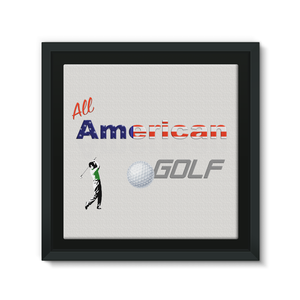 All American Golf Framed Eco-Canvas