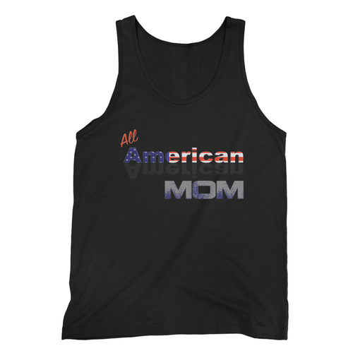 All American Mom Fine Jersey Tank Top