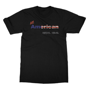 All American Metal Head Softstyle Ringspun T-Shirt