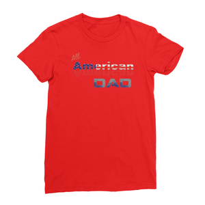 All American Dad Women's Fine Jersey T-Shirt