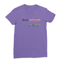 All American Mom Women's Fine Jersey T-Shirt