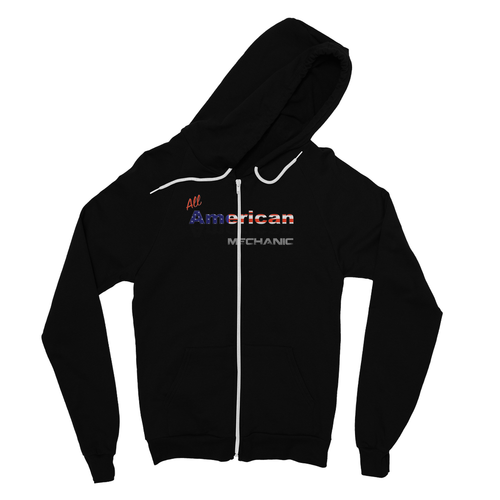 All American Mechanic Fine Jersey Zip Hoodie