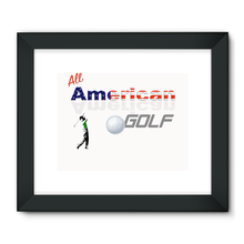 All American Golf Framed Fine Art Print