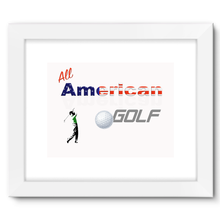 All American Golf Framed Fine Art Print