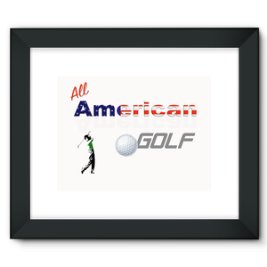 All American Golf Framed Fine Art Print