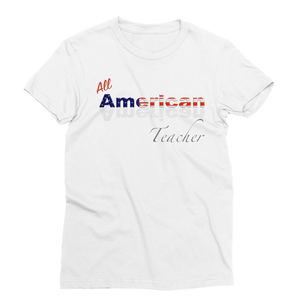 All American Teacher Sublimation T-Shirt