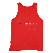 All American Teacher Fine Jersey Tank Top