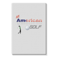 All American Golf Stretched Canvas