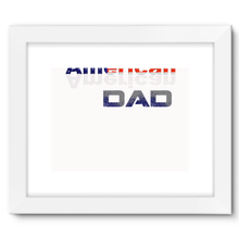 All American Dad Framed Fine Art Print