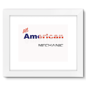 All American Mechanic Framed Fine Art Print