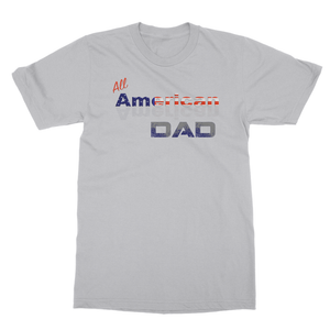 All American Dad Softstyle Ringspun T-Shirt