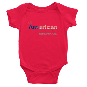 All American Mechanic Baby Bodysuit