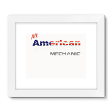 All American Mechanic Framed Fine Art Print