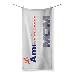 All American Mom Beach Towel