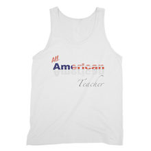 All American Teacher Fine Jersey Tank Top