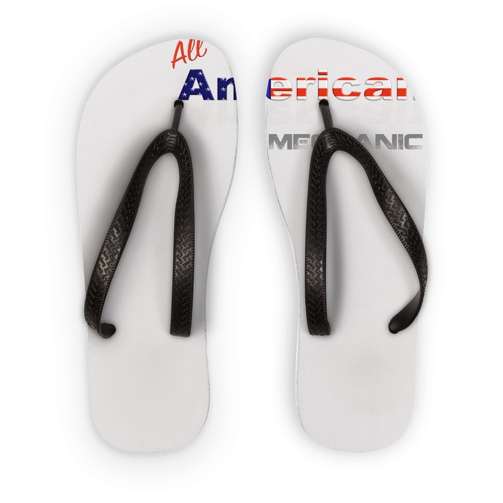 All American Mechanic Flip Flops