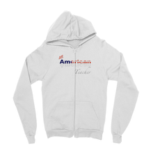 All American Teacher Kids' Zip Hoodie