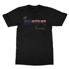 All American Teacher Softstyle Ringspun T-Shirt