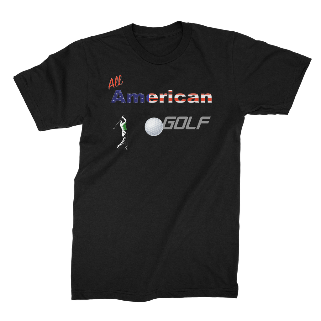 All American Golf Unisex Fine Jersey T-Shirt