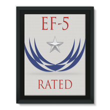 EF-5 Rated Framed Canvas