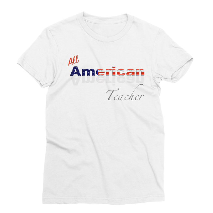 All American Teacher Sublimation T-Shirt