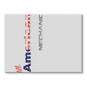 All American Mechanic Stretched Canvas