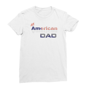 All American Dad Women's Fine Jersey T-Shirt