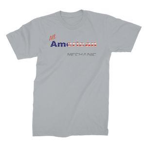 All American Mechanic Unisex Fine Jersey T-Shirt