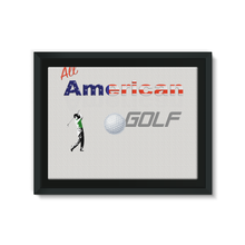 All American Golf Framed Eco-Canvas