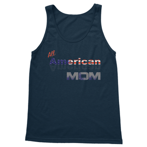 All American Mom Softstyle Tank Top