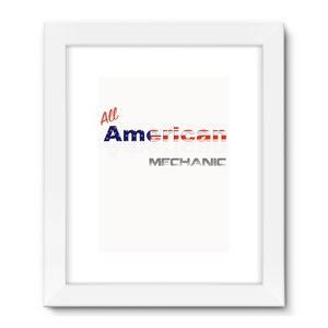 All American Mechanic Framed Fine Art Print