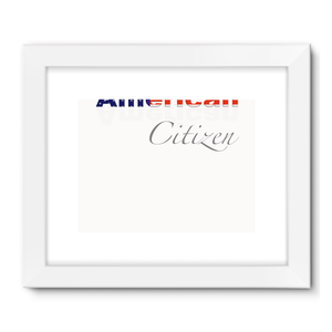 All American Citizen Framed Fine Art Print