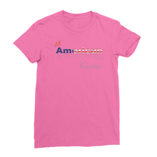 All American Teacher Women's Fine Jersey T-Shirt