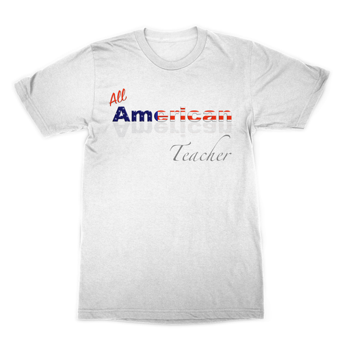 All American Teacher Sublimation T-Shirt